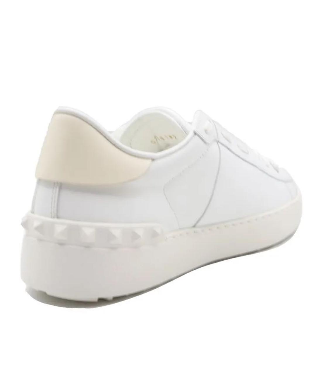 VALENTINO Белые кожаные кеды, фото 4