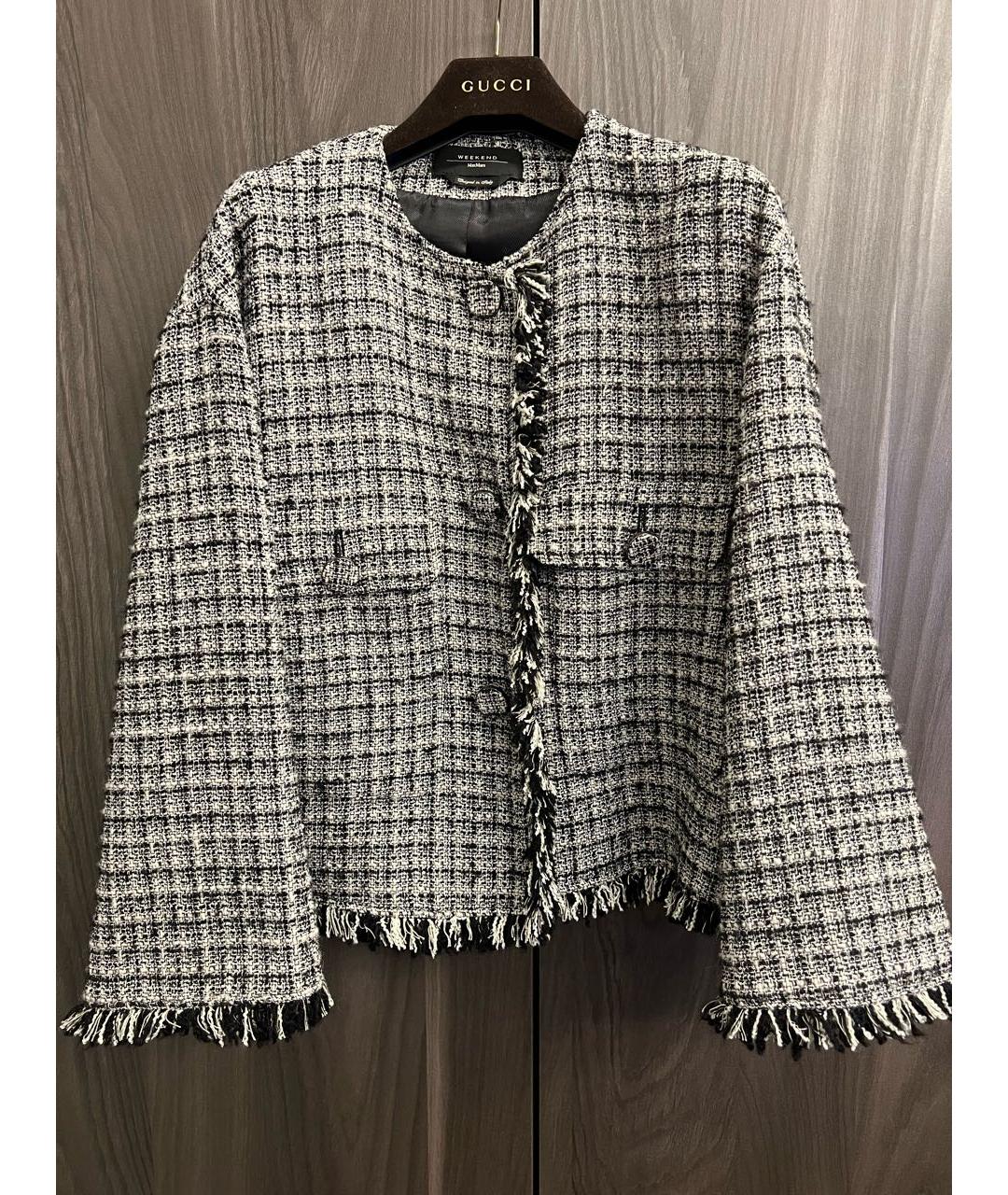 'S MAX MARA Черный шерстяной джемпер / свитер, фото 6