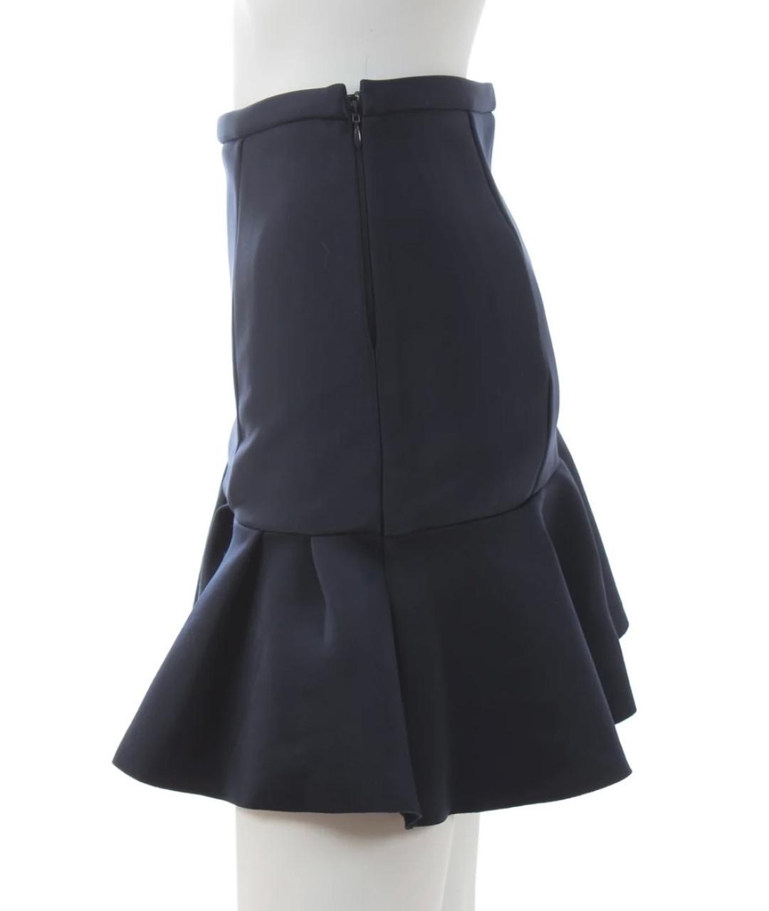 MAJE Синяя юбка мини, фото 3