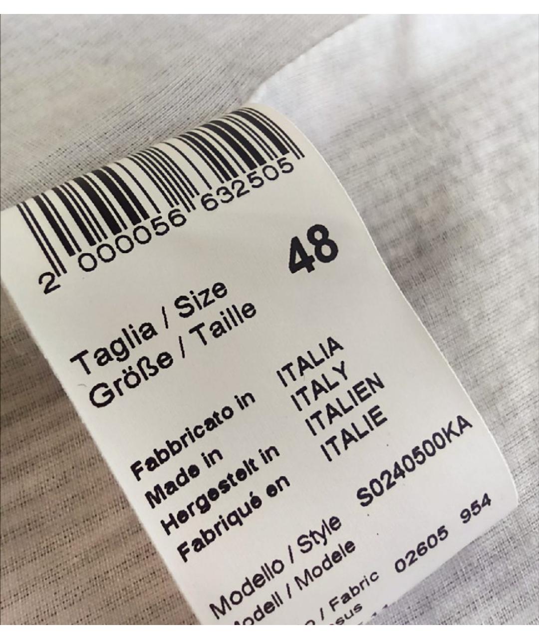 PESERICO Белое льняное повседневное платье, фото 4