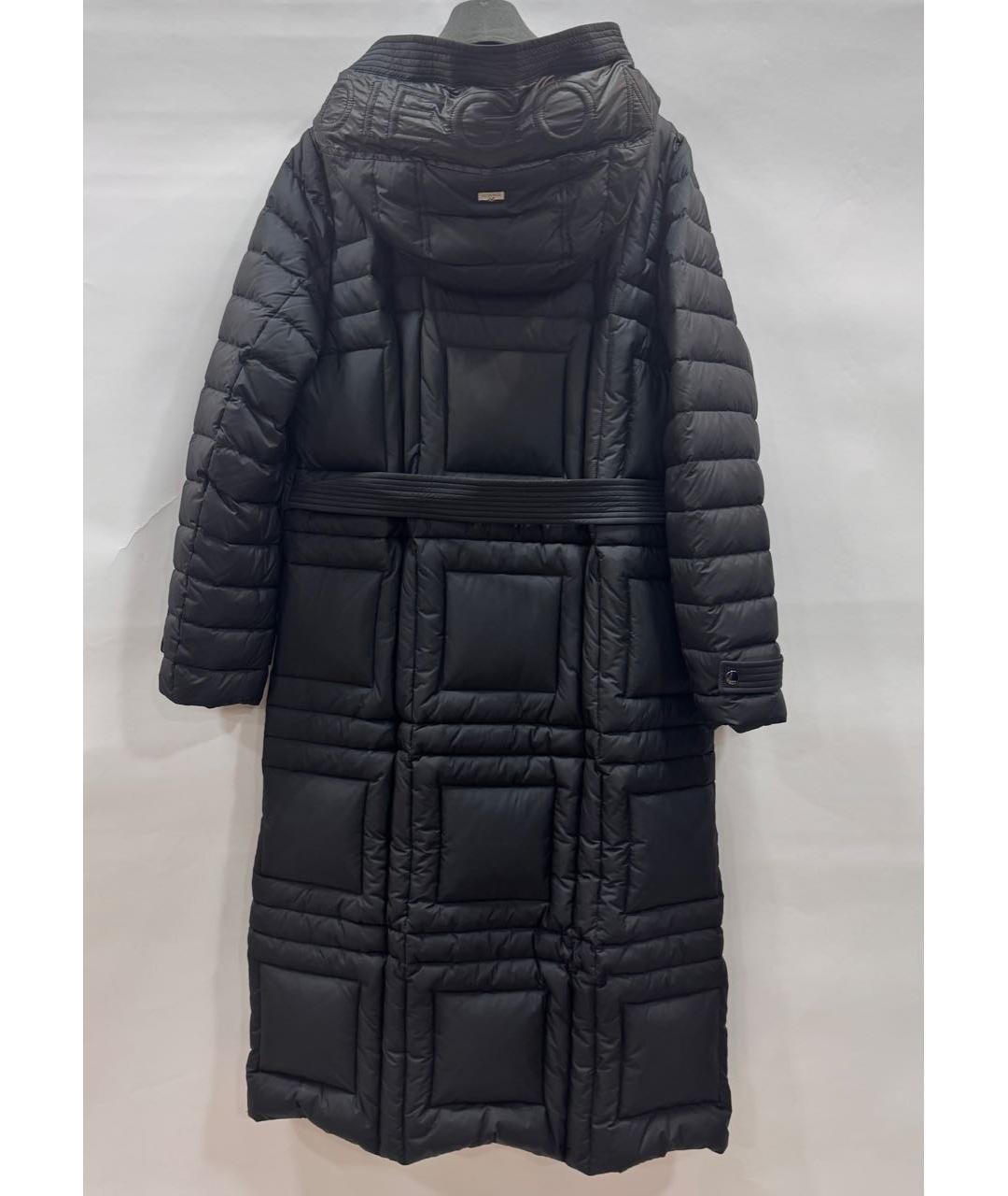 DIEGO M Черный полиэстеровый пуховик, фото 2