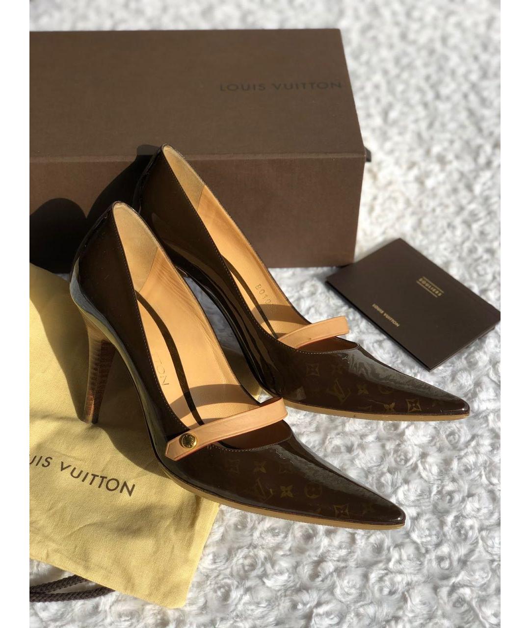 LOUIS VUITTON Туфли из лакированной кожи, фото 2