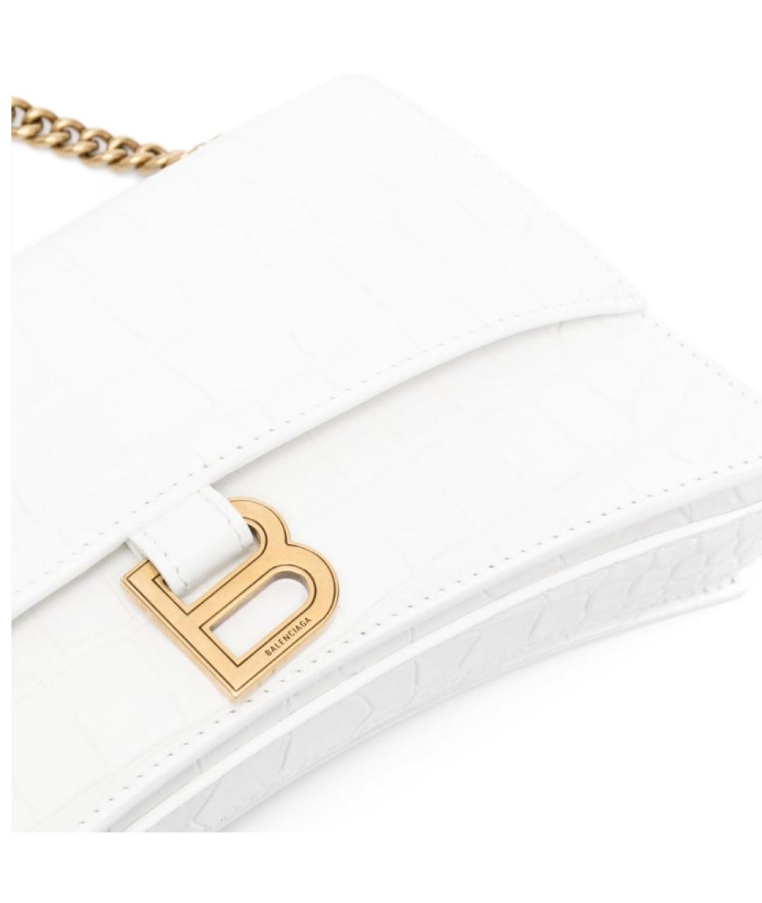 BALENCIAGA Белая сумка через плечо, фото 7