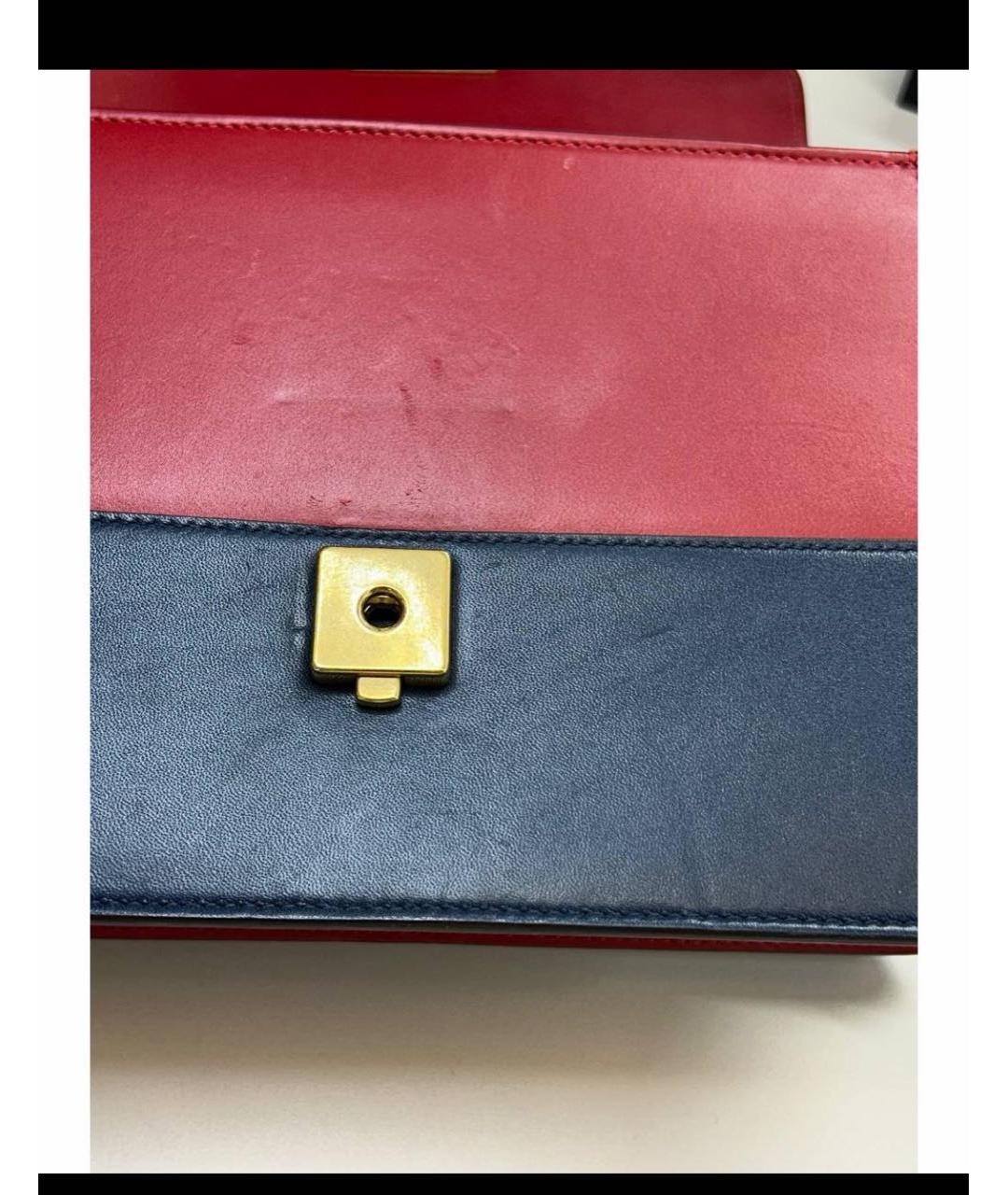 GUCCI Мульти кожаная сумка с короткими ручками, фото 6