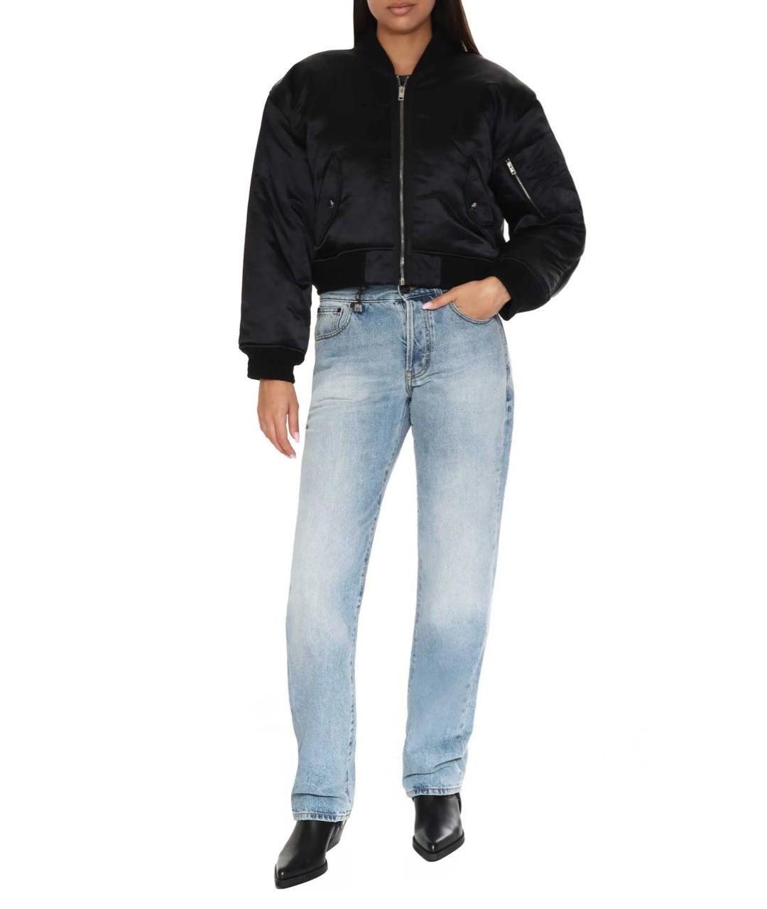 ALEXANDER WANG Черная атласная куртка, фото 3