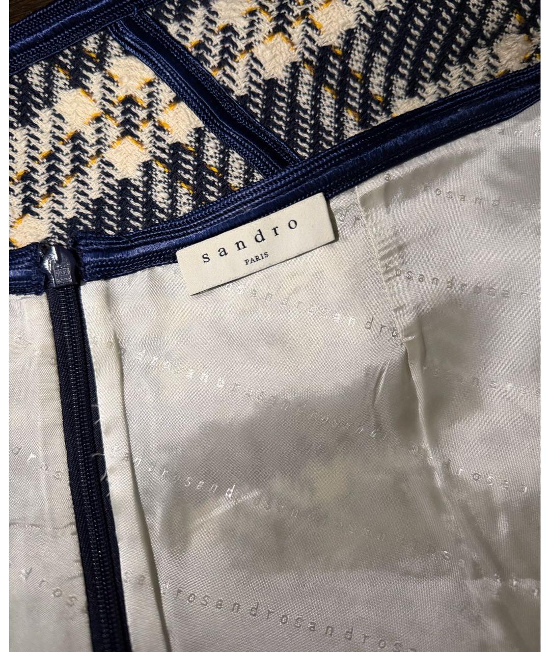 SANDRO Хлопковая юбка мини, фото 4