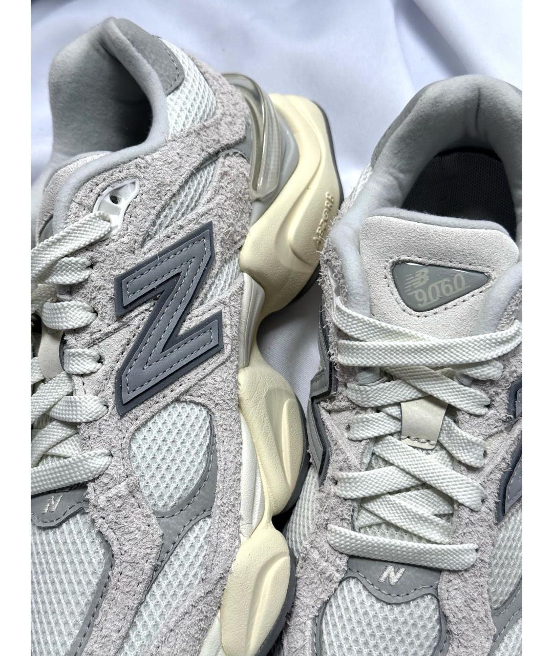 NEW BALANCE Бежевые замшевые кроссовки, фото 5