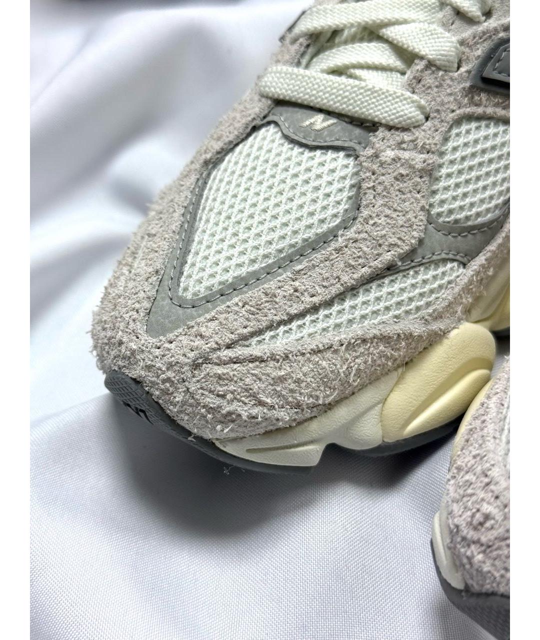 NEW BALANCE Бежевые замшевые кроссовки, фото 6