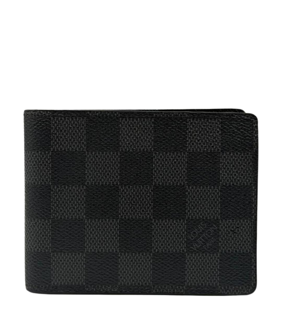 LOUIS VUITTON Антрацитовый кошелек, фото 1