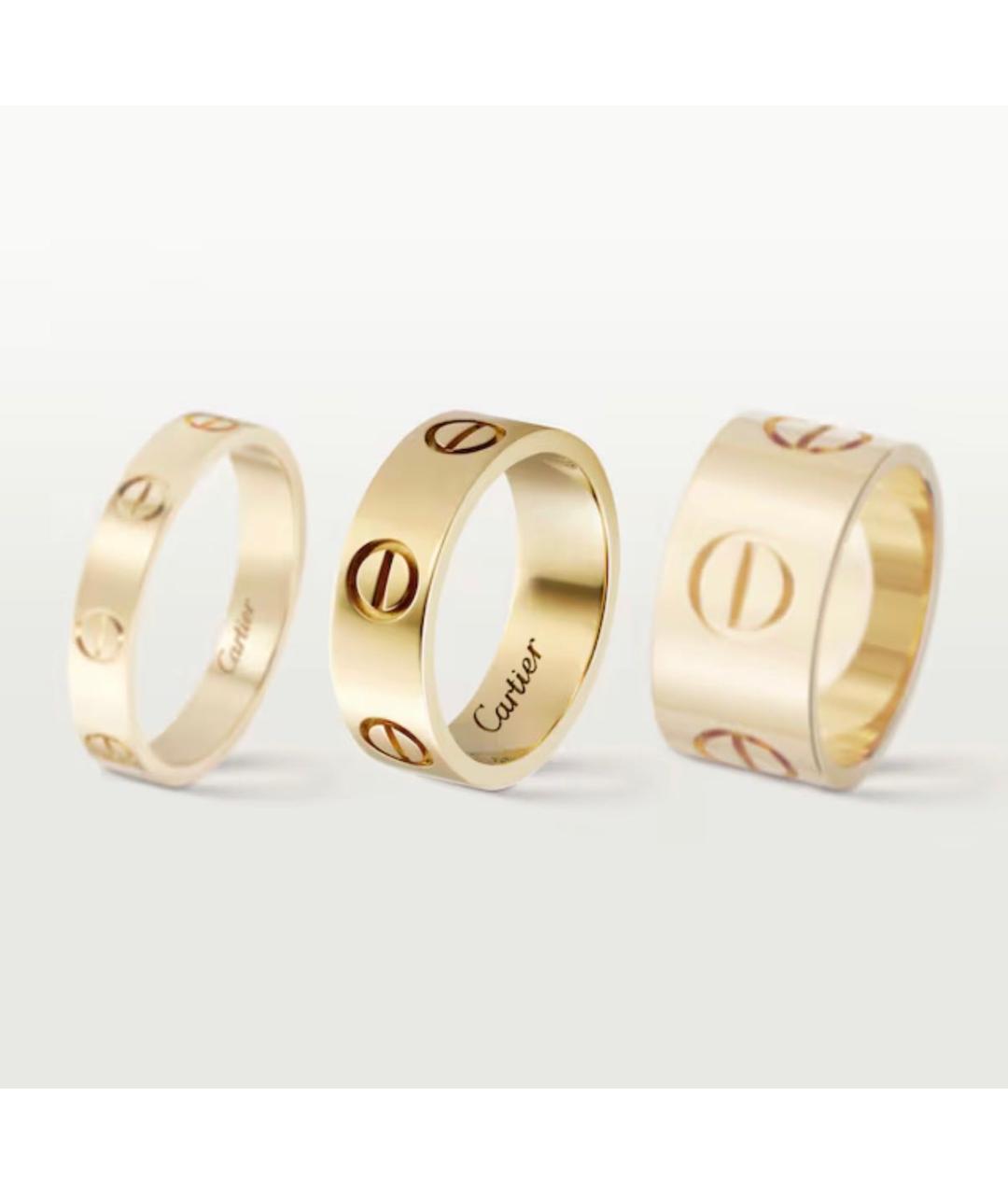 CARTIER Золотое кольцо из желтого золота, фото 3