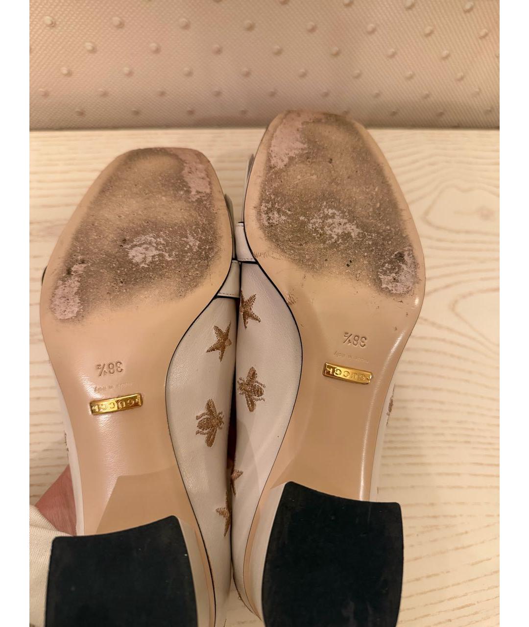 GUCCI Кожаные туфли, фото 7