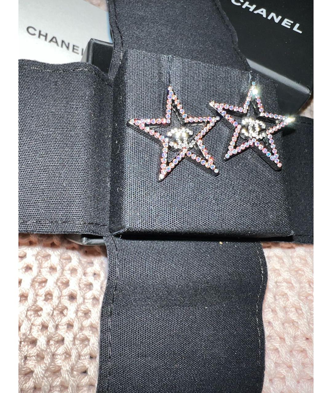 CHANEL Серебряные металлические серьги, фото 6