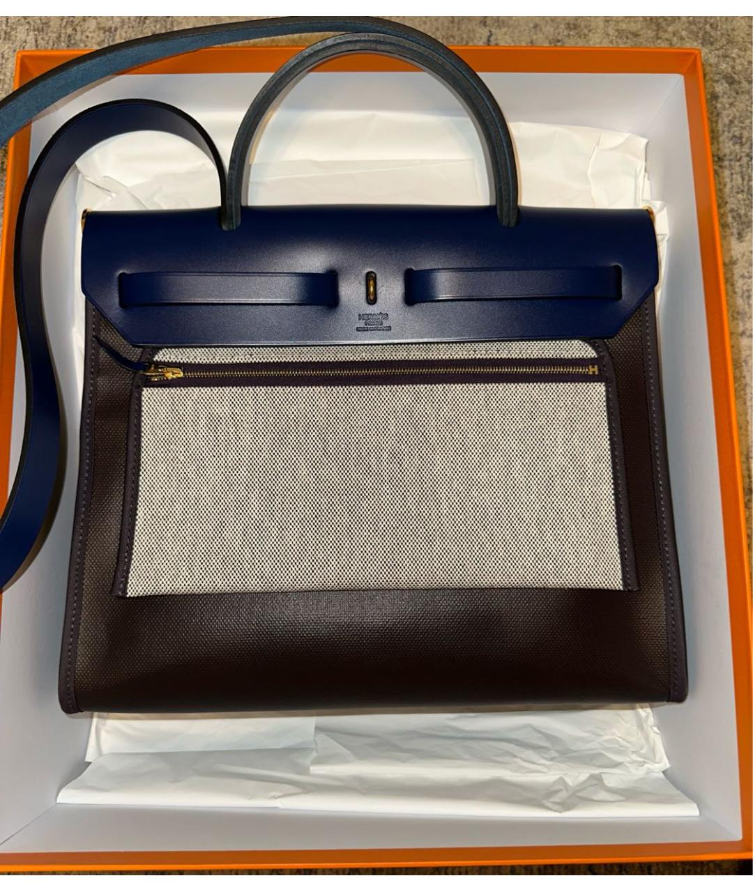 HERMES Бордовая сумка через плечо, фото 2