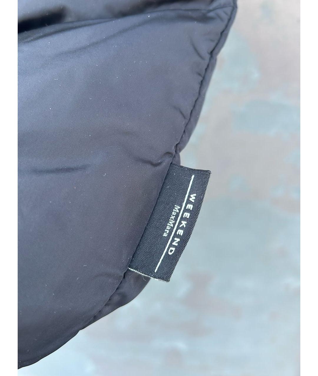 WEEKEND MAX MARA Черный пуховик, фото 8