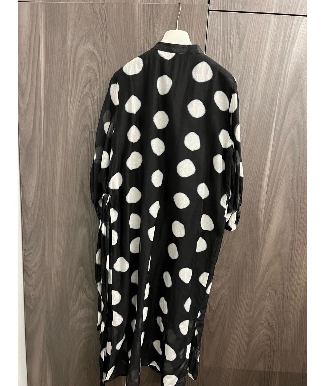 MARCELLA Черное вискозное коктейльное платье, фото 2