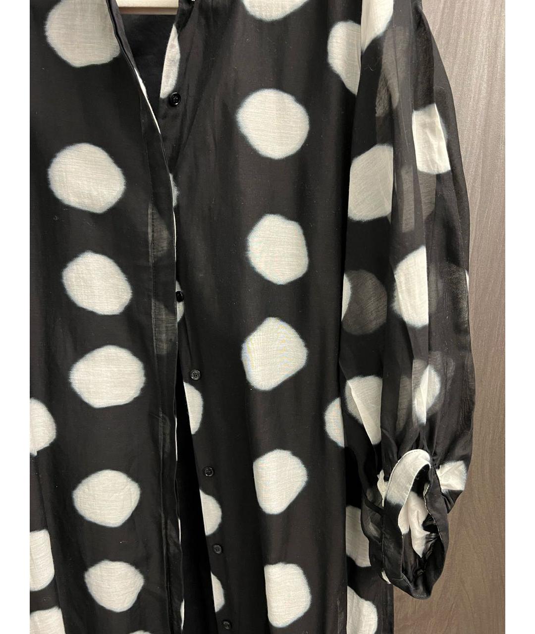 MARCELLA Черное вискозное коктейльное платье, фото 4