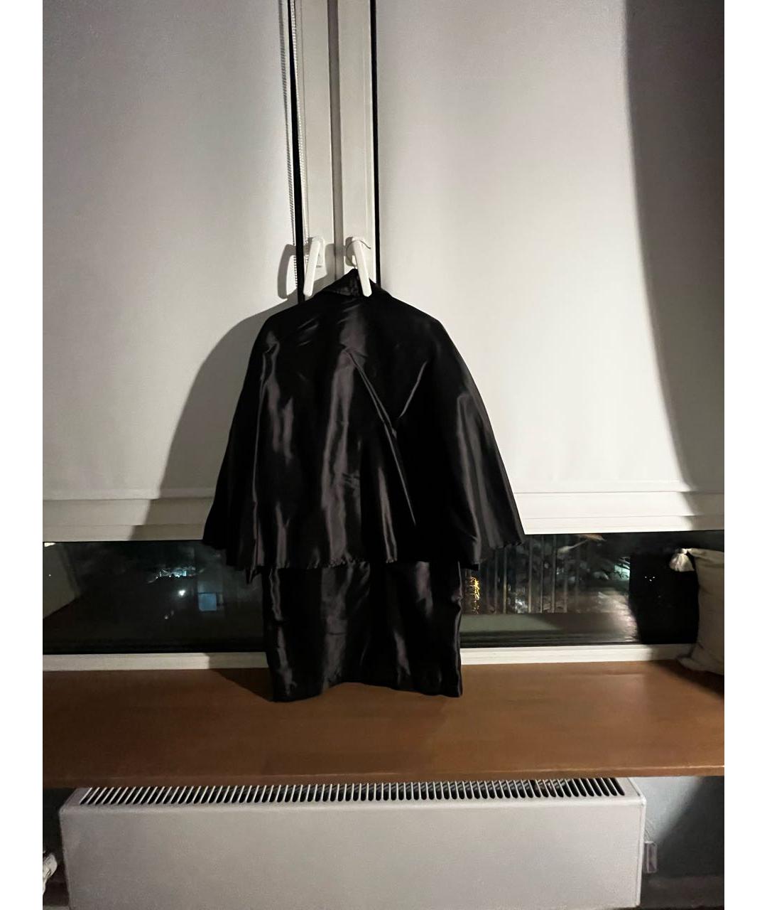 BURBERRY Черный полиамидовый тренч/плащ, фото 2