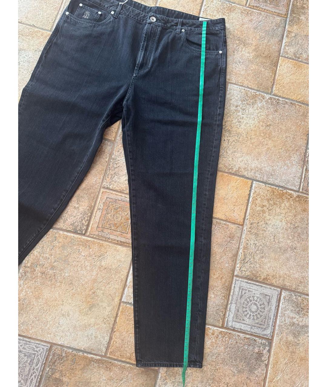 BRUNELLO CUCINELLI Хлопковые джинсы, фото 4