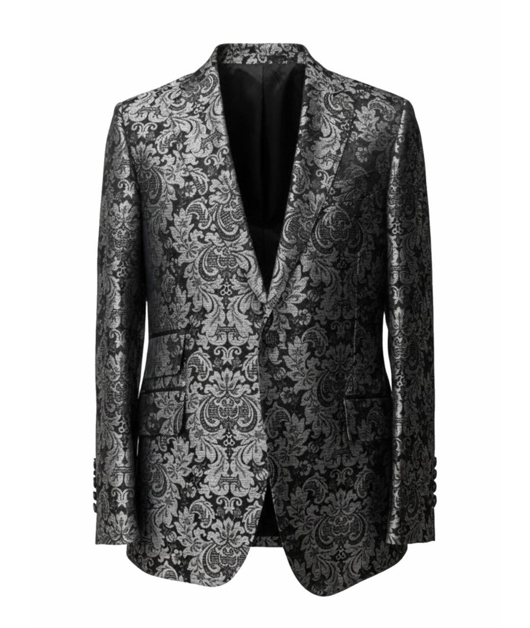 BILLIONAIRE Серый шерстяной пиджак, фото 1