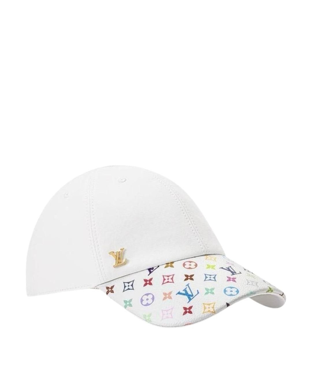 LOUIS VUITTON Белая хлопковая кепка, фото 1