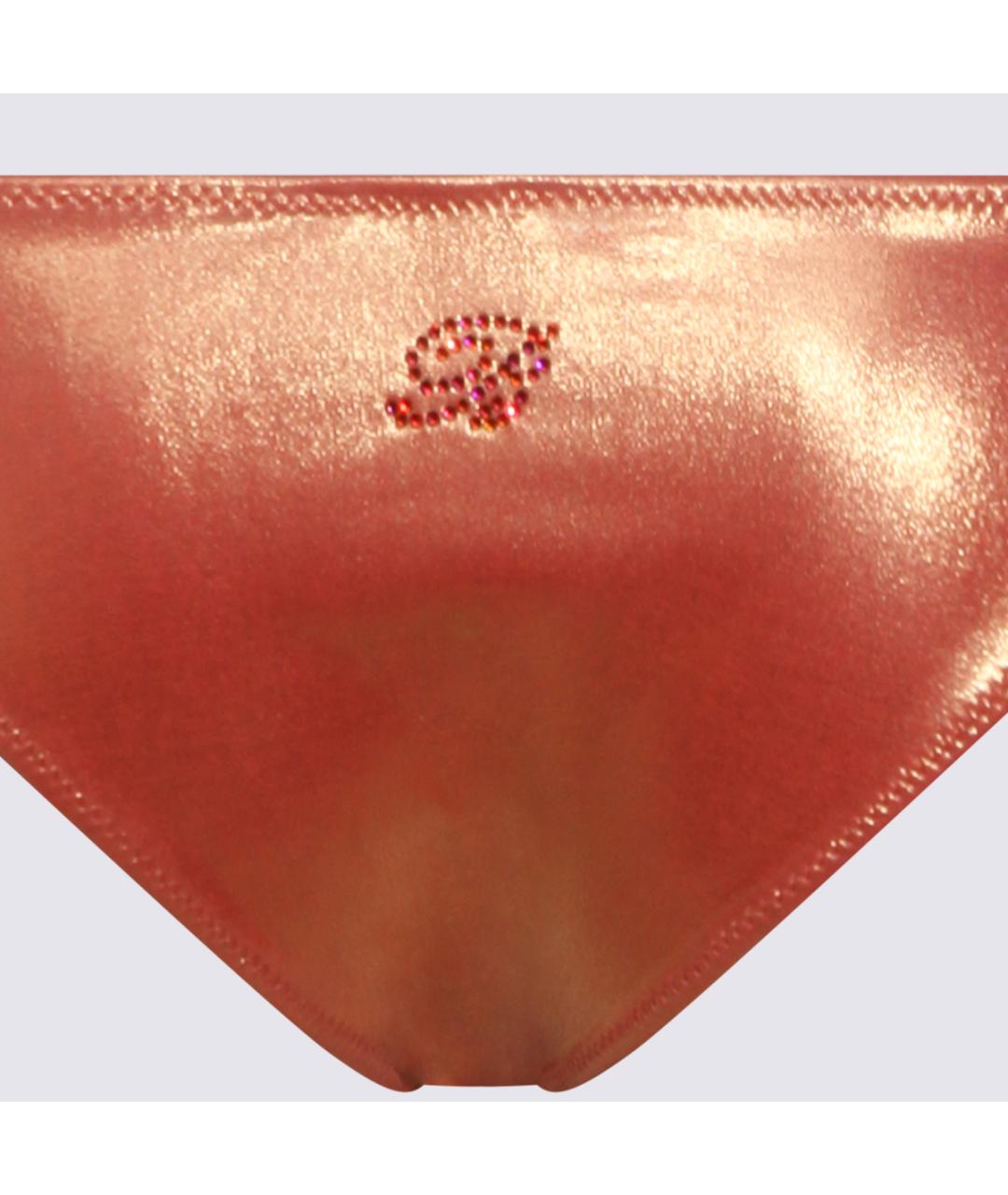 BLUMARINE Оранжевый купальник, фото 3