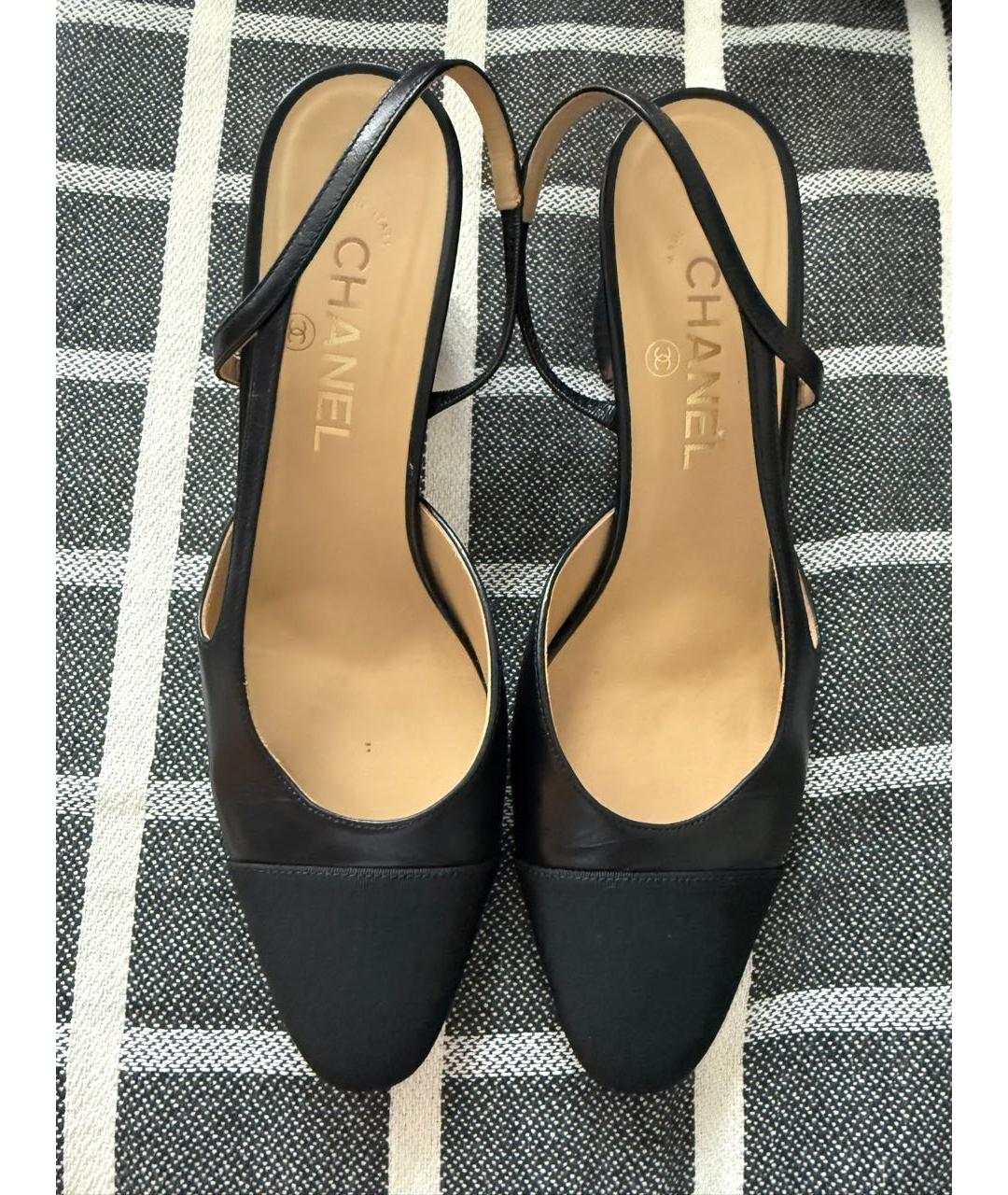 CHANEL Белые кожаные балетки, фото 4