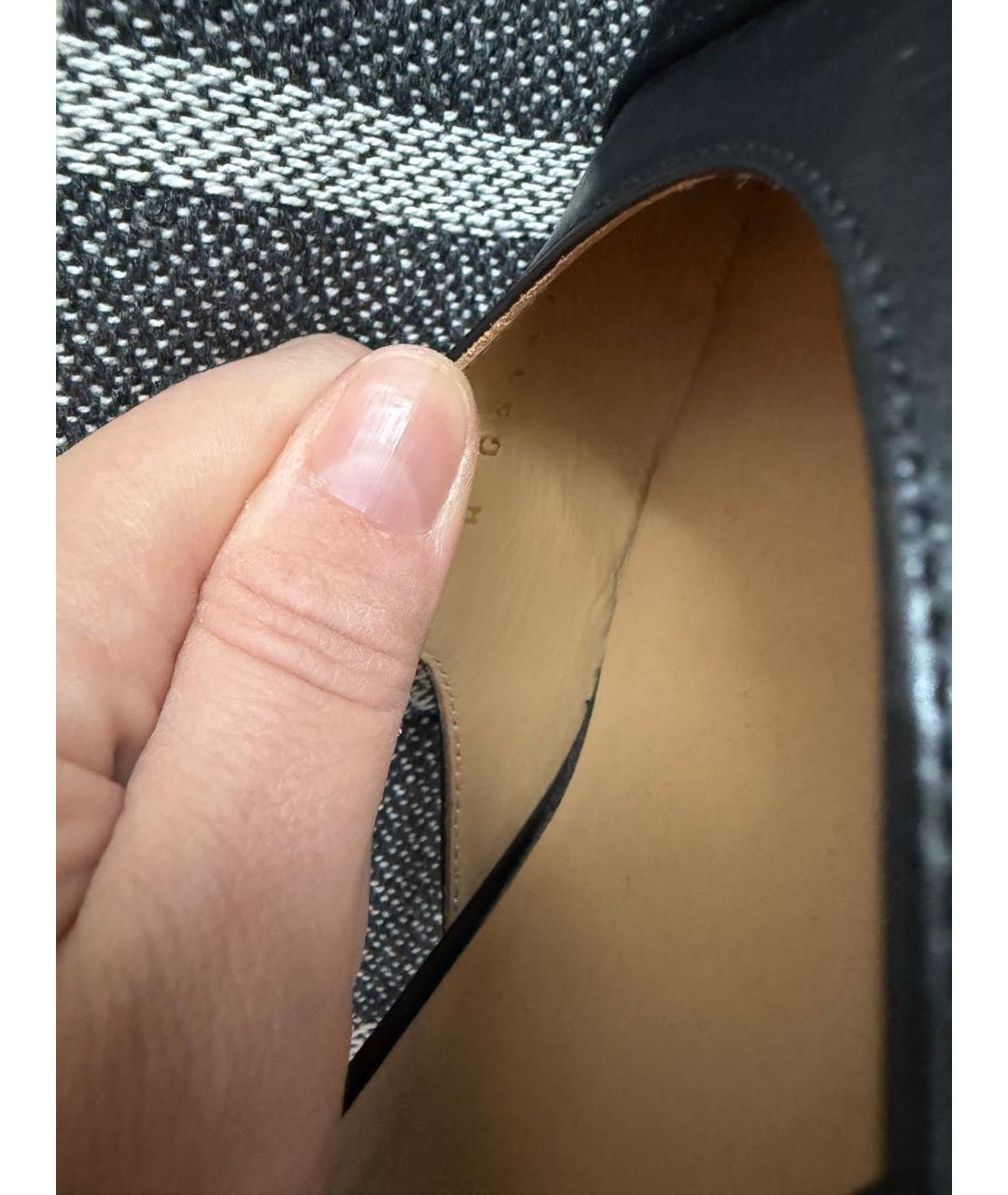 CHANEL Белые кожаные балетки, фото 7