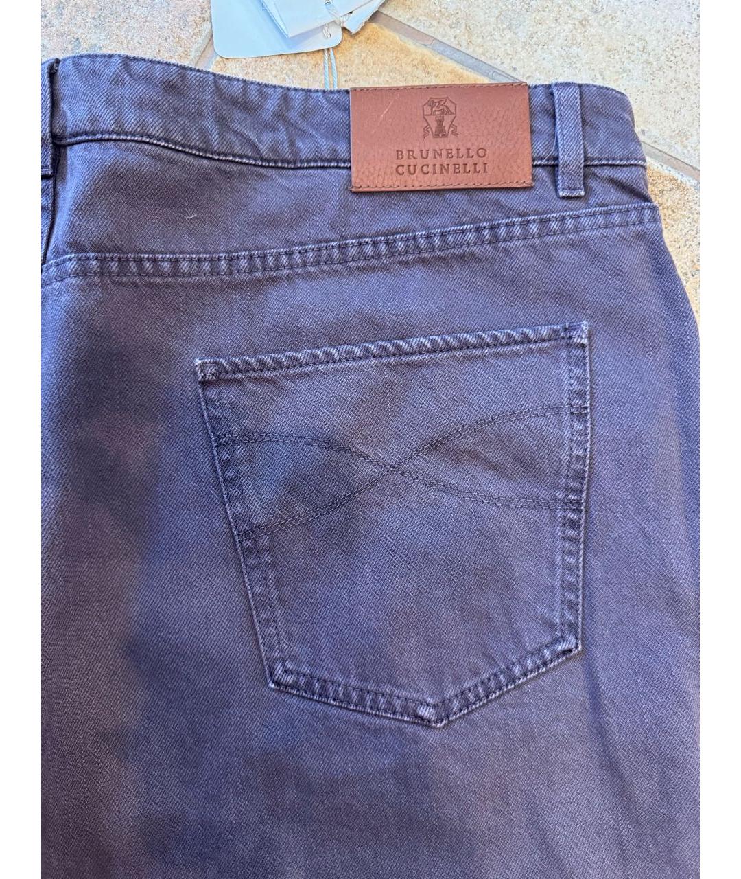 BRUNELLO CUCINELLI Хлопковые джинсы, фото 4