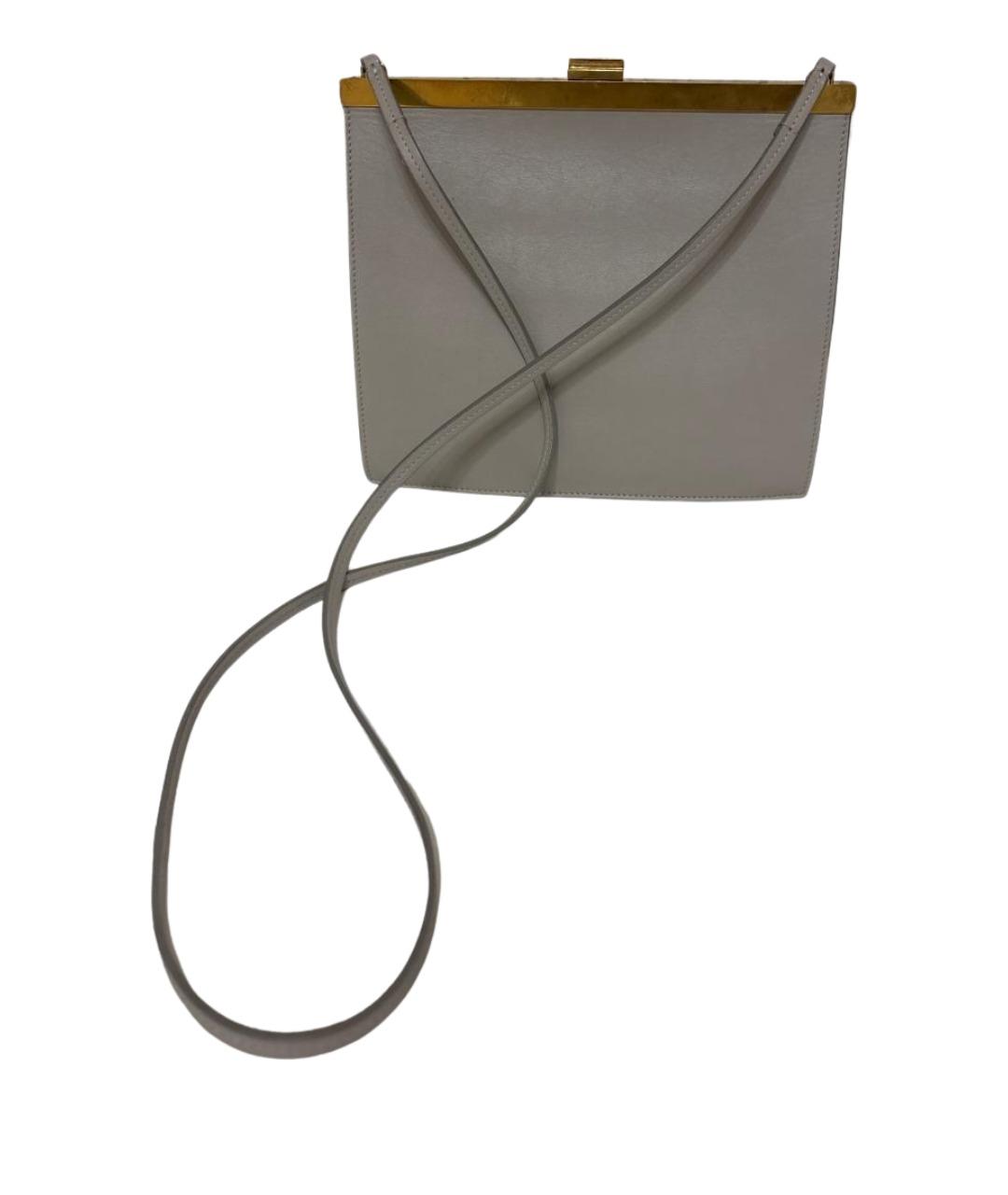 CELINE Серая кожаная сумка через плечо, фото 1