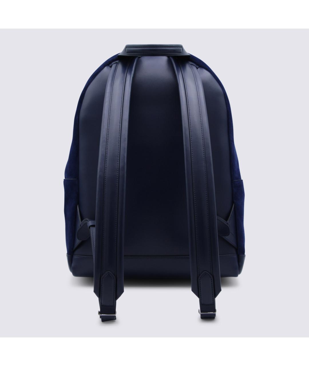 TOM FORD Синий замшевый рюкзак, фото 3