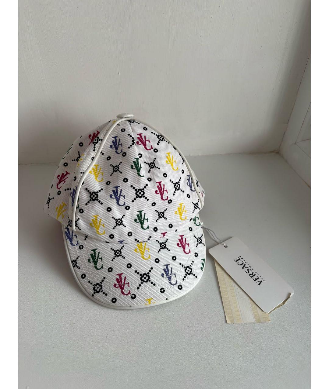 VERSACE JEANS COUTURE Белая хлопковая кепка, фото 5