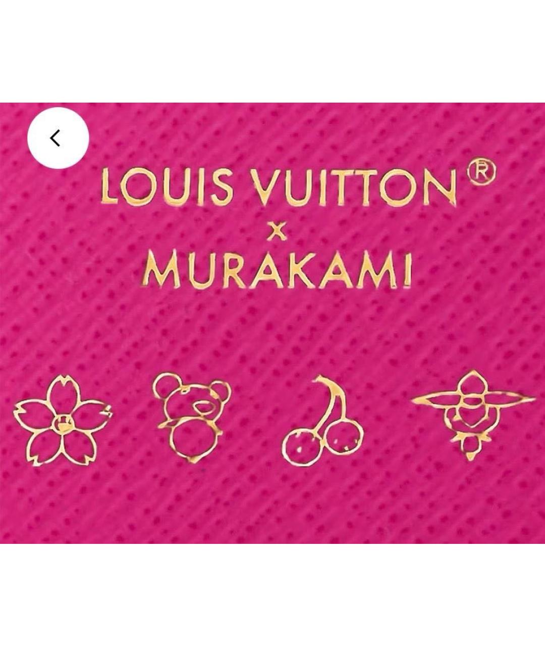 LOUIS VUITTON Белый кожаный кошелек, фото 6