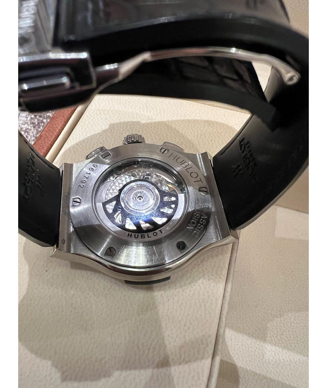 HUBLOT Черные часы, фото 5