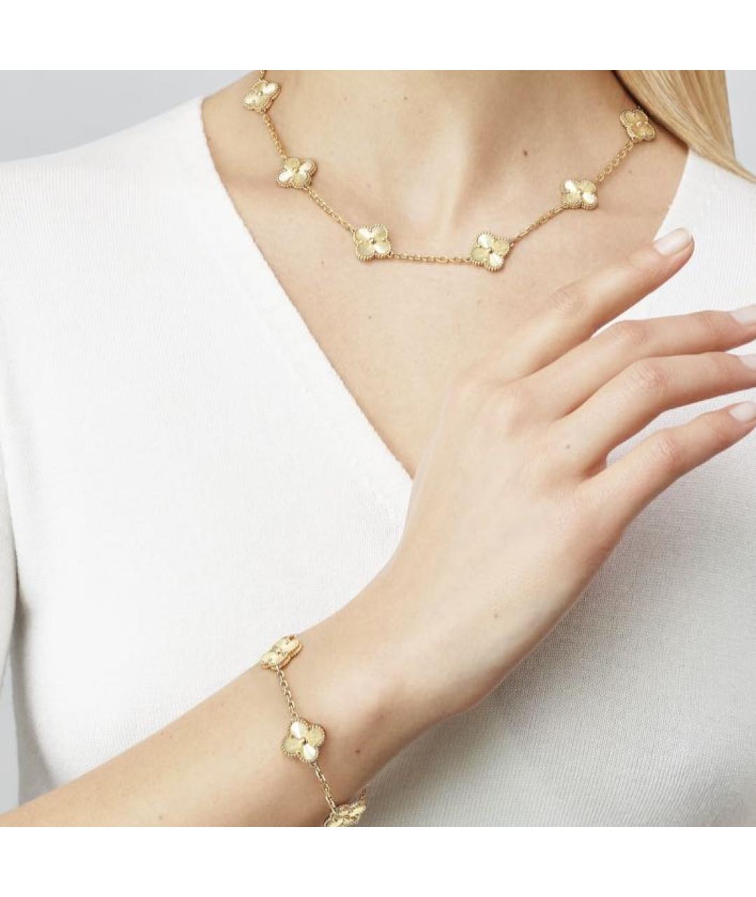 VAN CLEEF & ARPELS Золотой браслет из желтого золота, фото 2