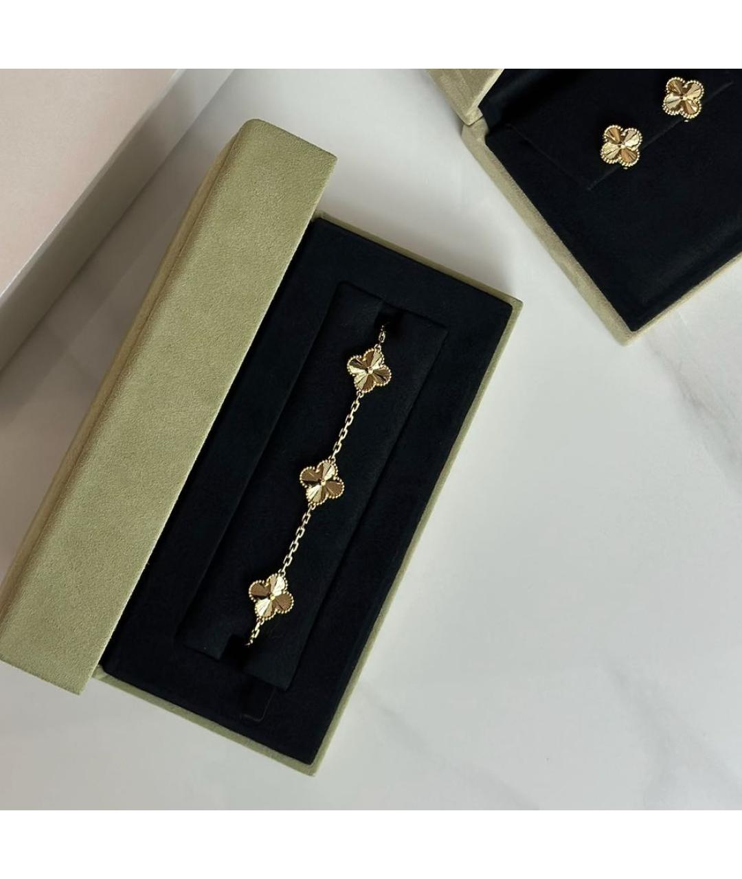 VAN CLEEF & ARPELS Золотой браслет из желтого золота, фото 3