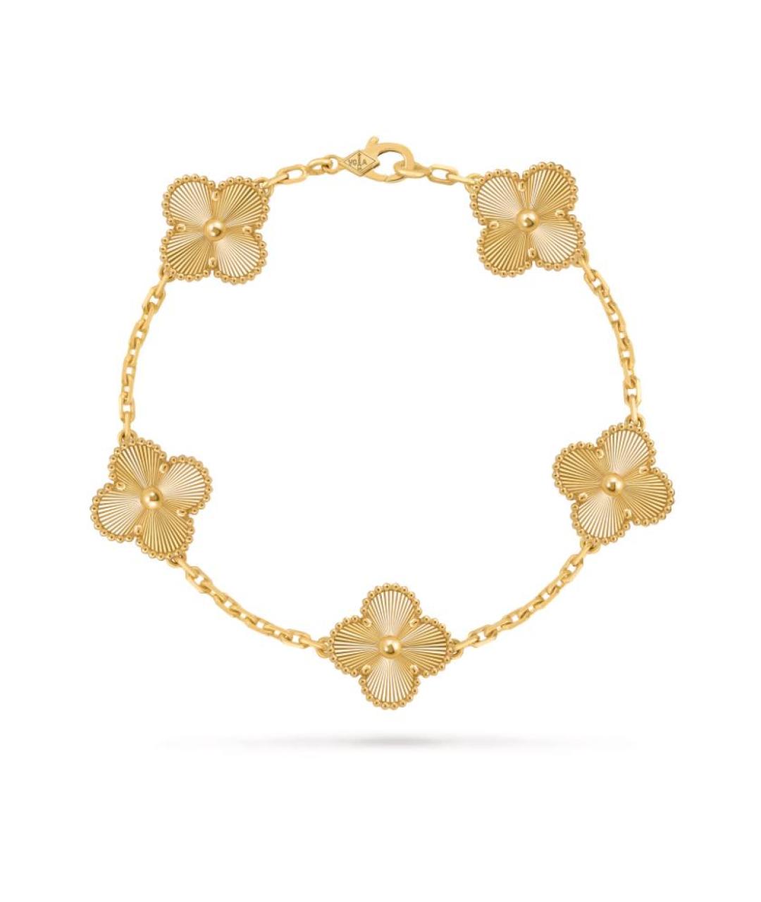 VAN CLEEF & ARPELS Золотой браслет из желтого золота, фото 5