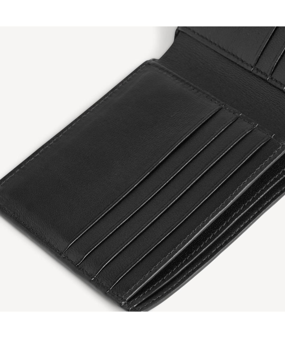 BALENCIAGA Черный кошелек из лакированной кожи, фото 4