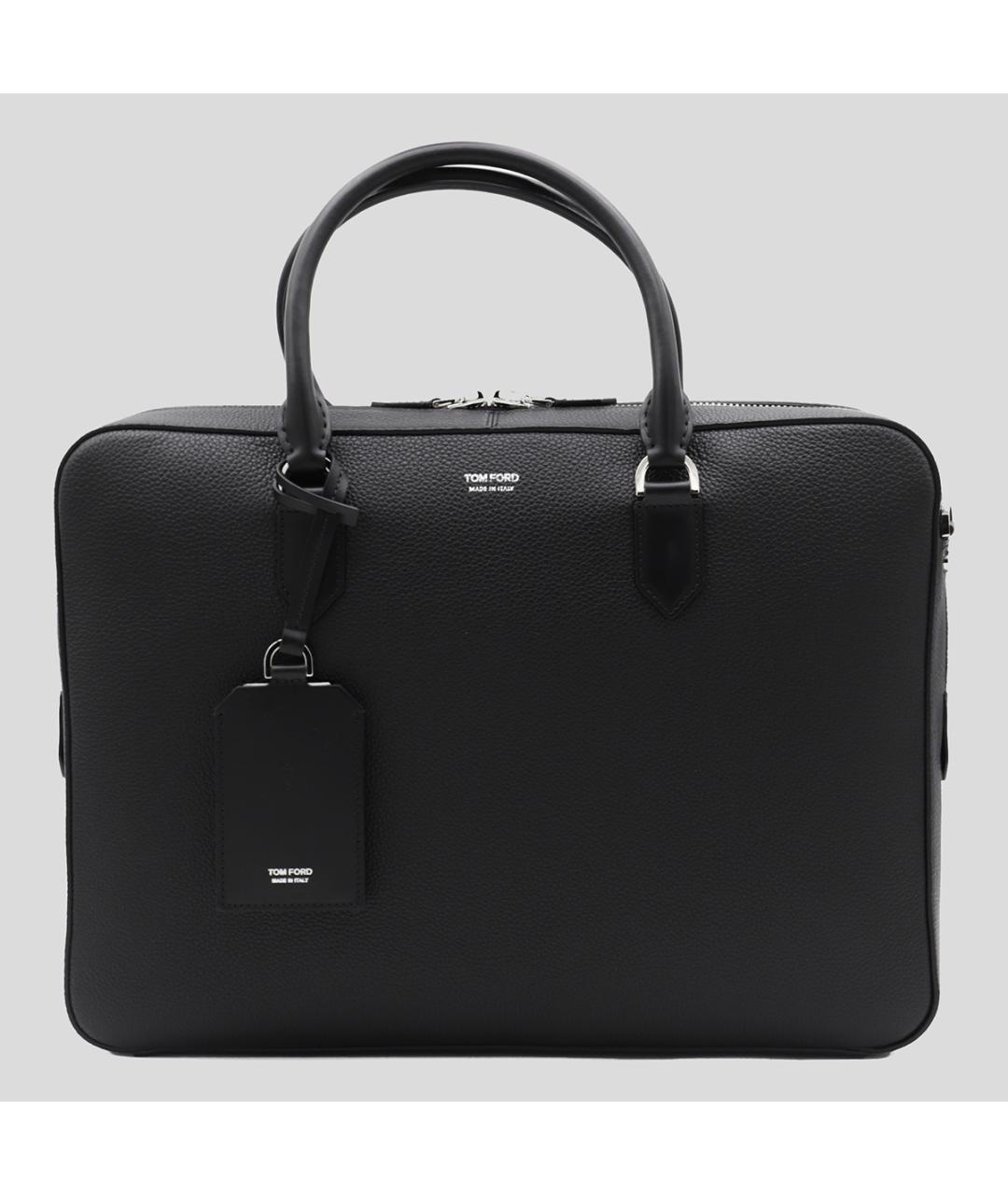 TOM FORD Черная сумка тоут, фото 5