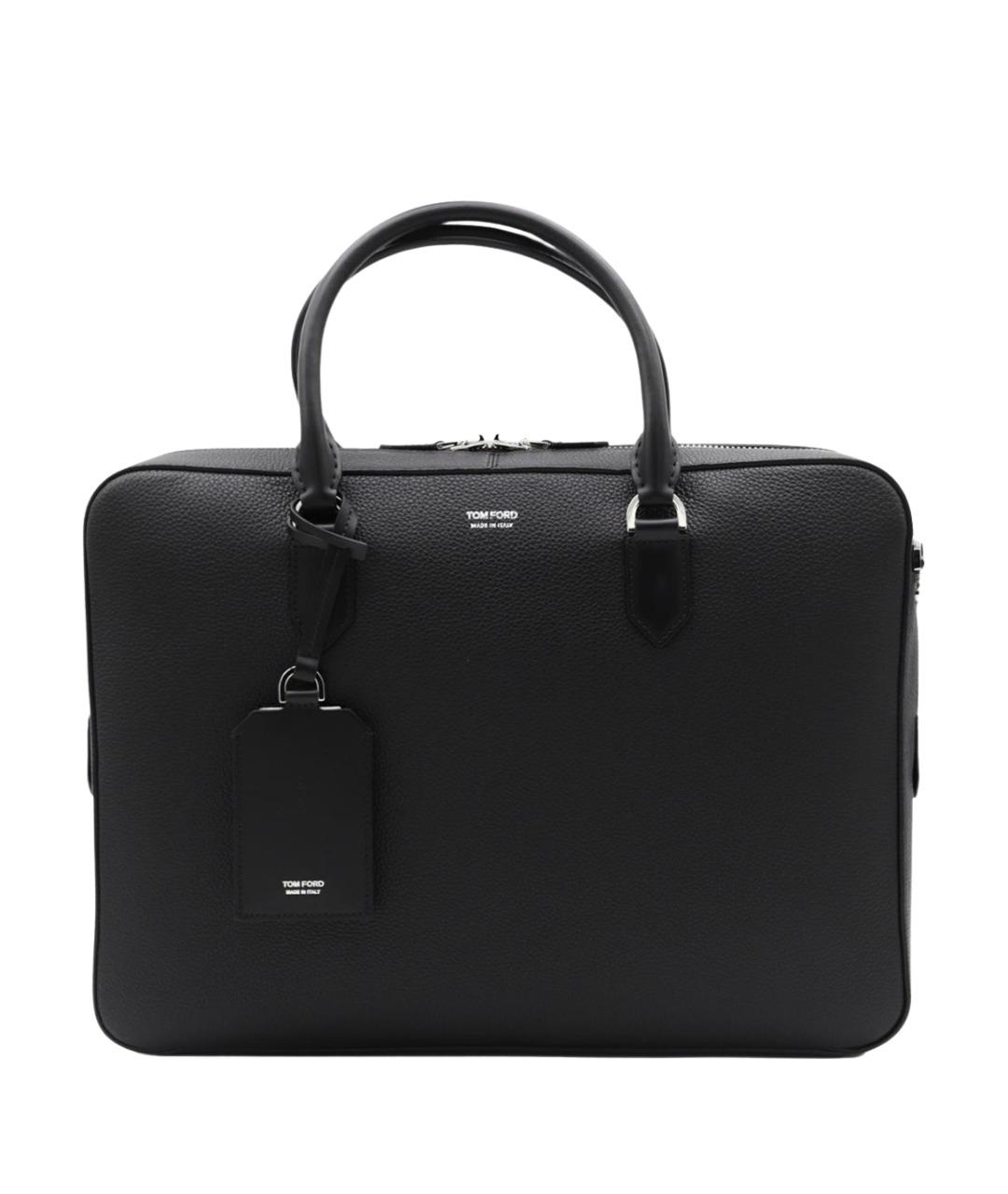 TOM FORD Черная сумка тоут, фото 1