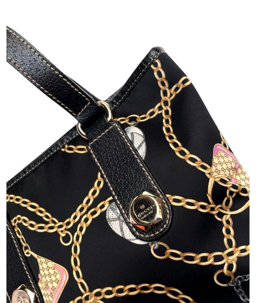 GUCCI Черная сумка на плечо, фото 2