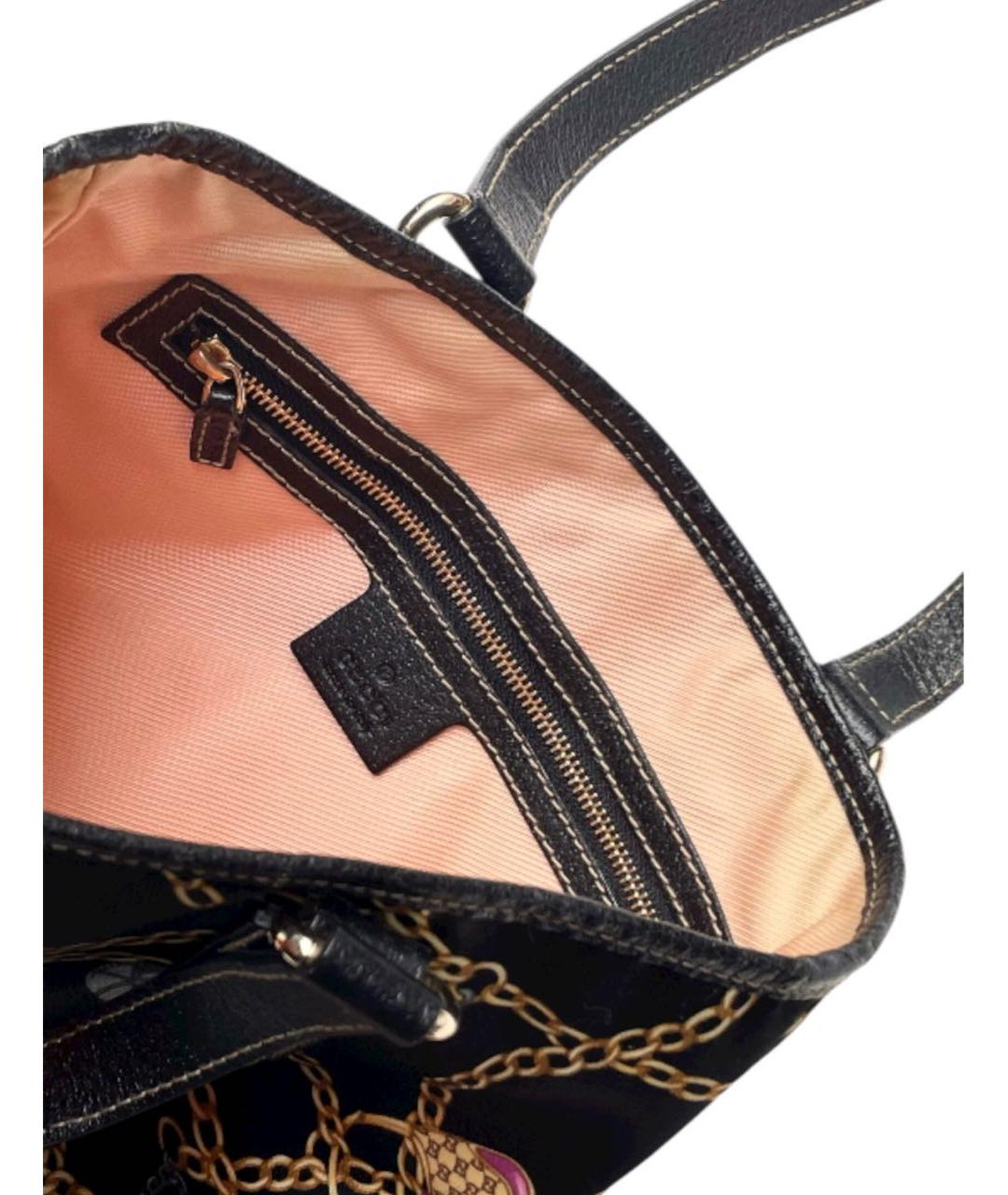 GUCCI Черная сумка на плечо, фото 4