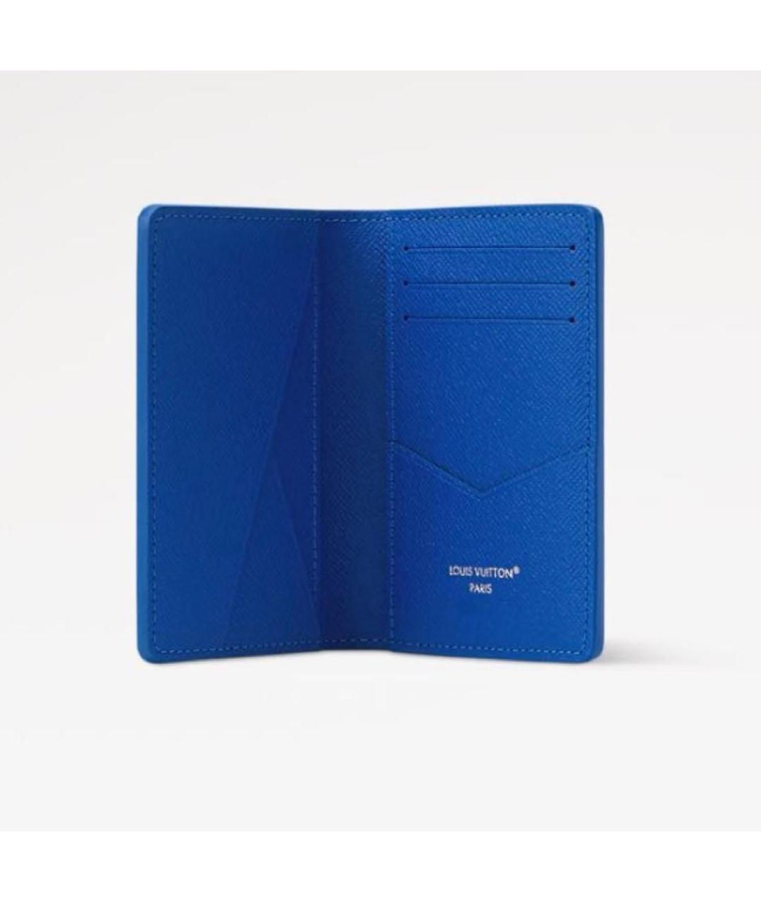 LOUIS VUITTON Синий кошелек, фото 2