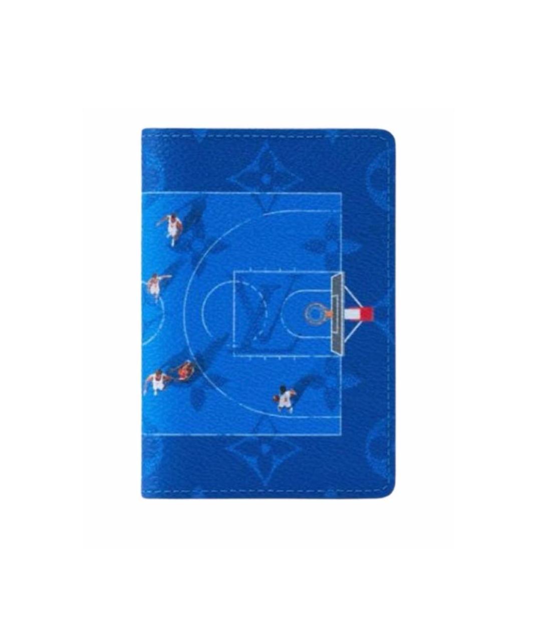 LOUIS VUITTON Синий кошелек, фото 4