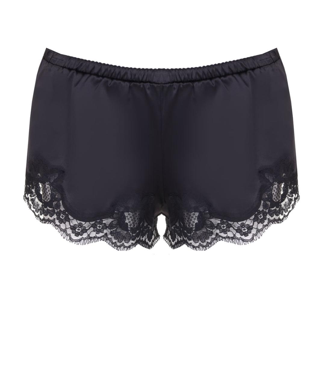 DOLCE&GABBANA Черные шелковые шорты, фото 1