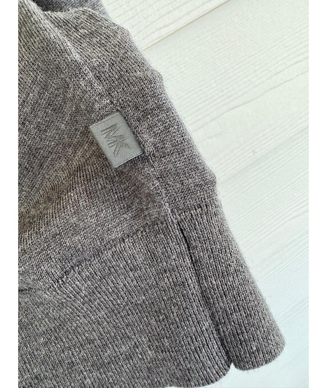 MICHAEL KORS Антрацитовая шерстяная водолазка, фото 4