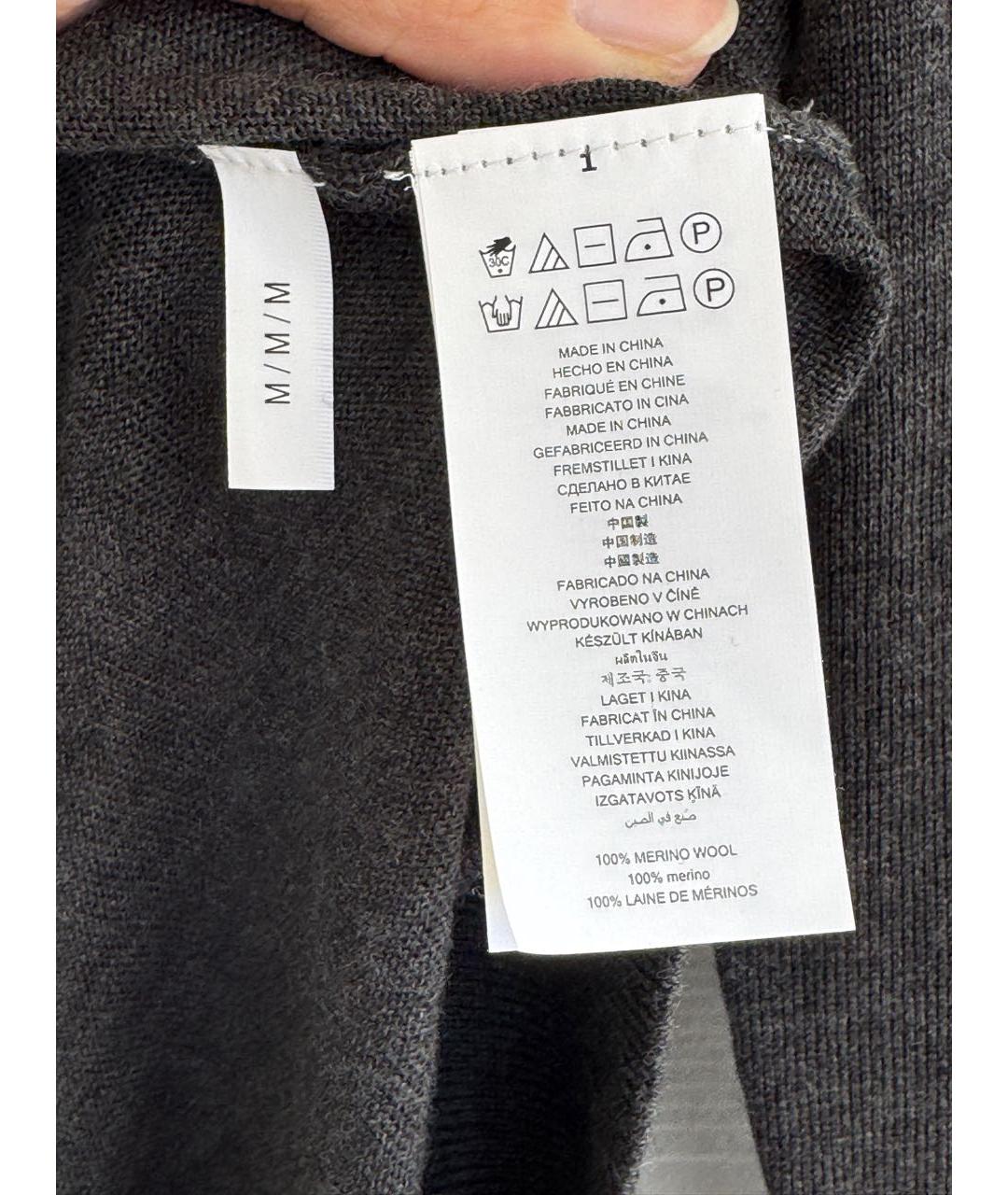 MICHAEL KORS Антрацитовая шерстяная водолазка, фото 5