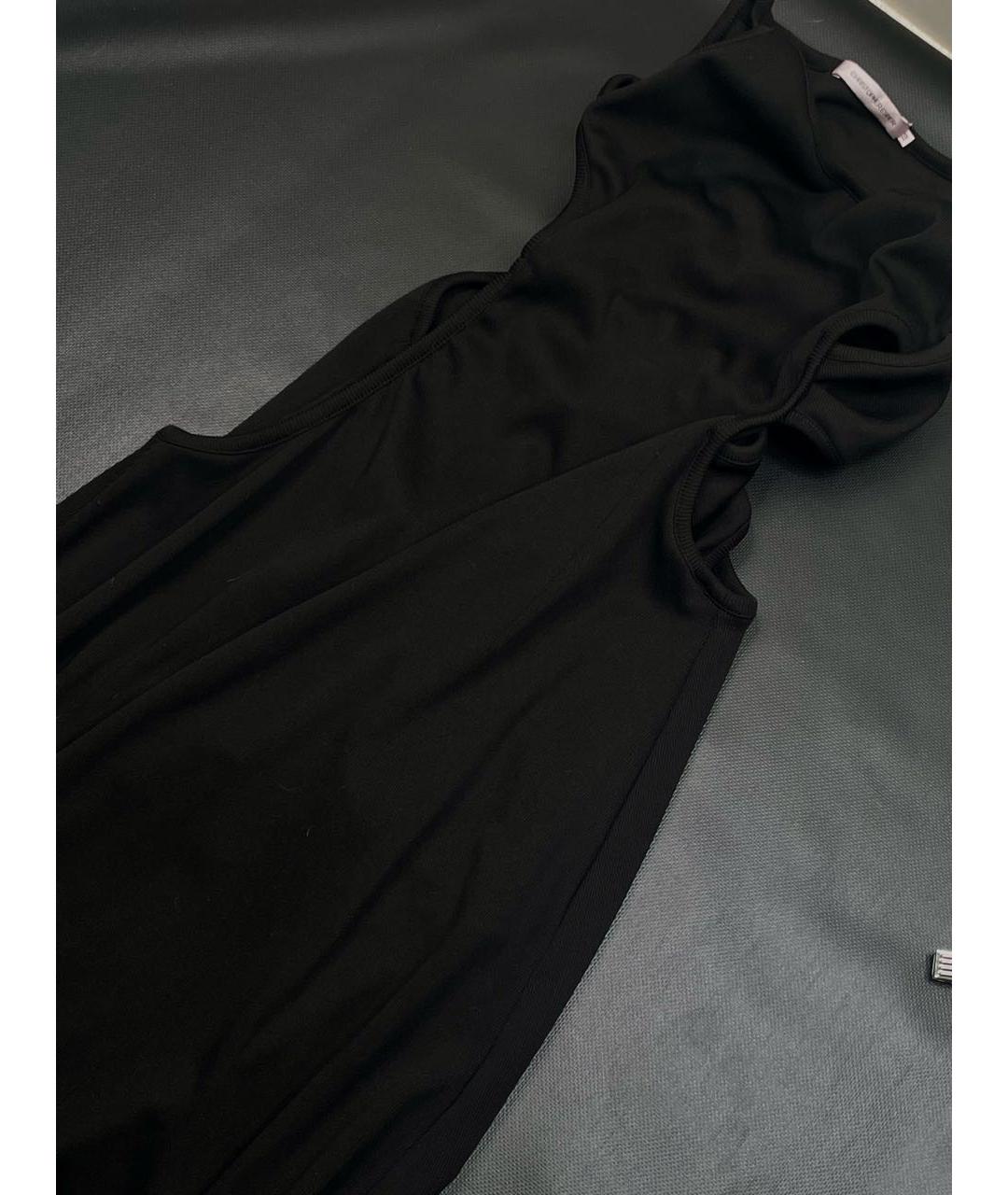 CHRISTOPHER ESBER Черное полиэстеровое вечернее платье, фото 3