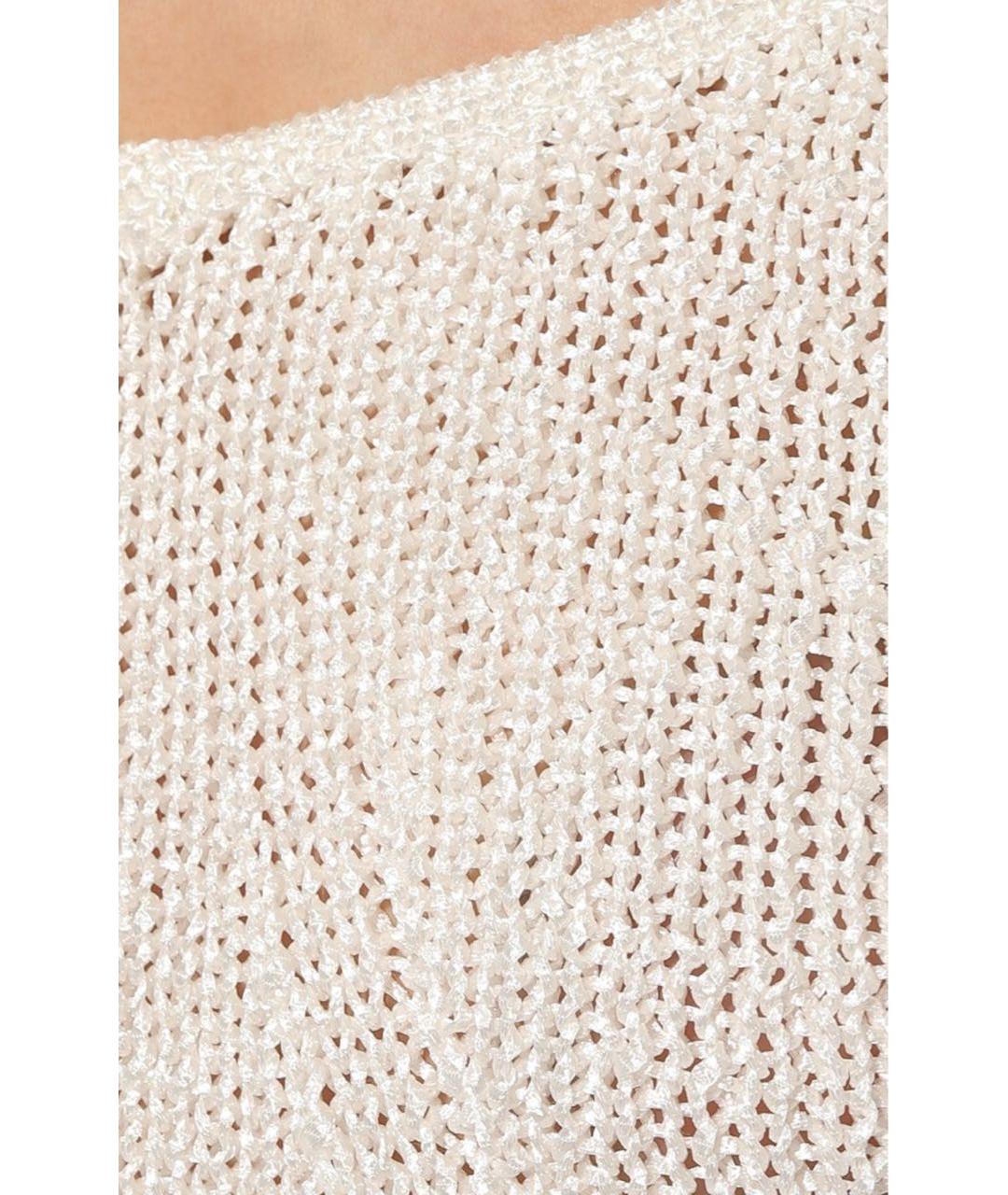 IRO Белый полиэстеровый джемпер / свитер, фото 5