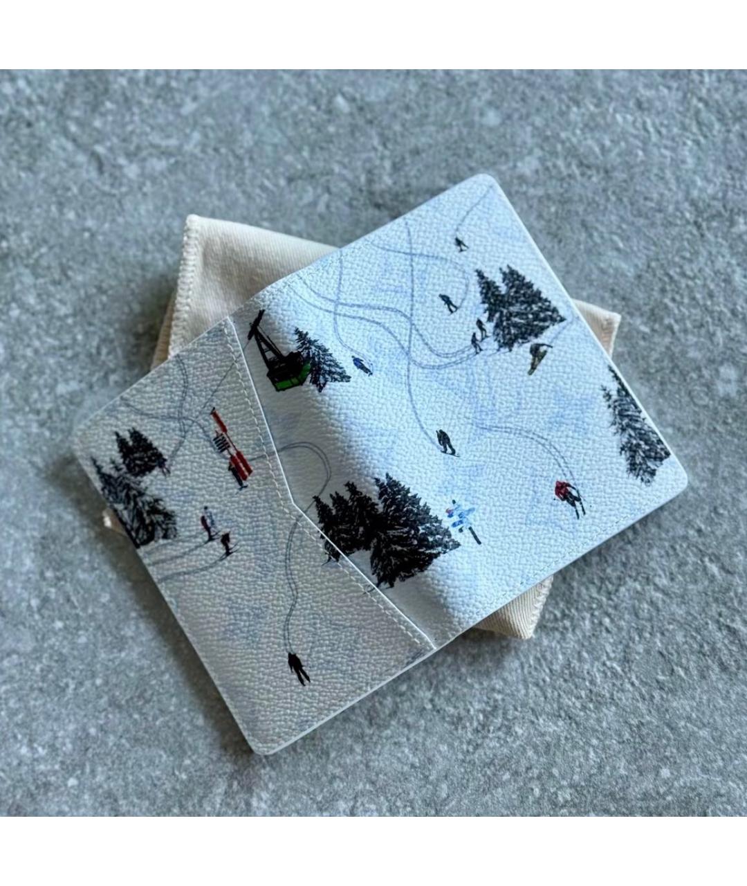 LOUIS VUITTON Белый кардхолдер, фото 3