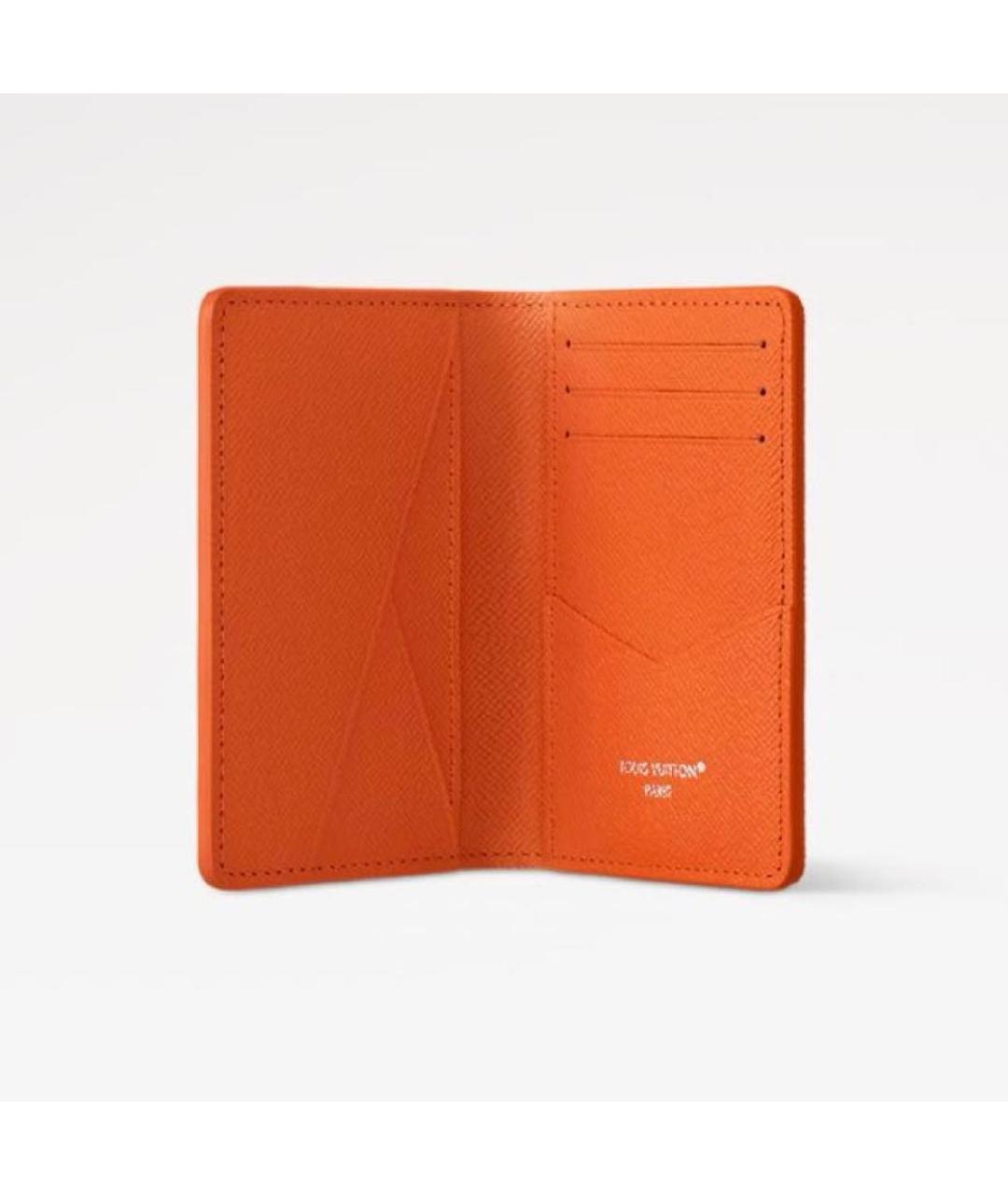 LOUIS VUITTON Оранжевый кардхолдер, фото 2